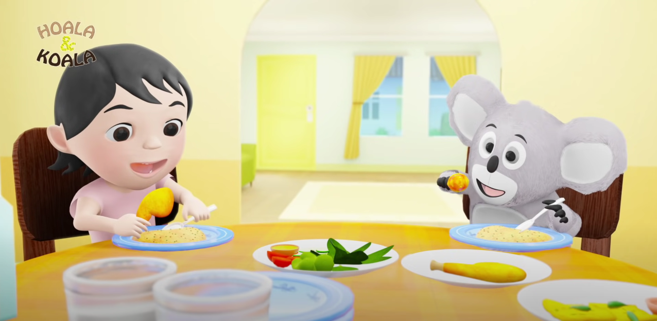 Hoala dan Koala Pola Makan Sehat