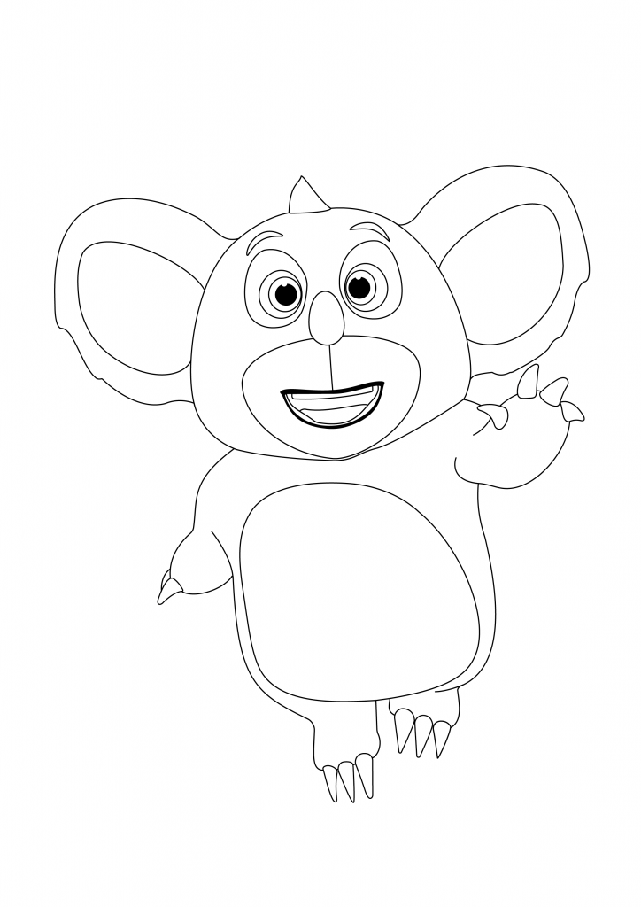 Mewarnai koala